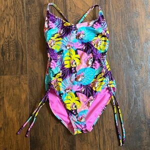 Women's Buc-ees XS Pink One Piece Swimsuit (L1)